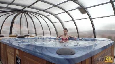 Handsome stepdad carefully licks pussy before shoving... - sexu.com