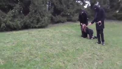 Dominante Erziehung Im Freien Abgehalten - hclips.com