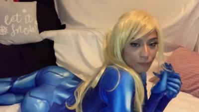 Cosplay Fucked By An Alien Cock - Valerie Ann With Samus Aran - hclips.com