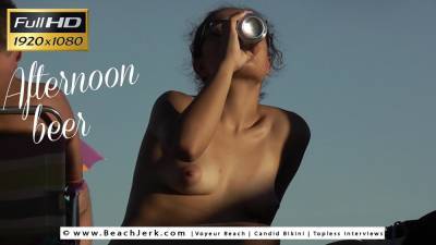 Afternoon beer - BeachJerk - hclips.com