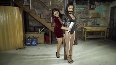 Femdom Movie With To Busty Brunettes - Bondage And Punishment - hotmovs.com
