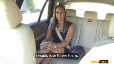 Cute Customer with Natural Tits - veryfreeporn.com