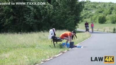 Ashley Ocean - Ashley Ocean - Guards Catch Counterfeit Seller - hotmovs.com