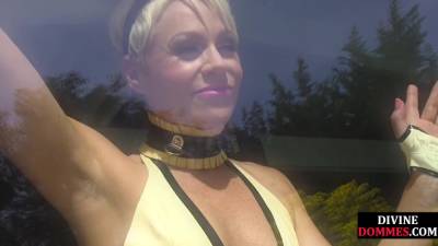 suit receives the experience of his life by milf domina - hotmovs.com