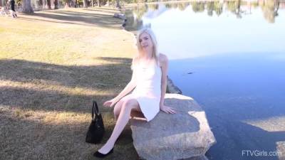 Jocelyn - Golden-haired Coed - Solo - upornia.com