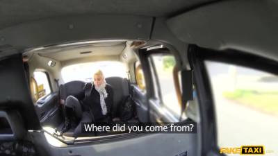 Short-haired Blonde Mature Enjoys Pussy Fuck With Cab Driver - hotmovs.com