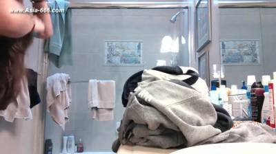 peeping blonde amateur change undies in bathroom.*** - hclips.com