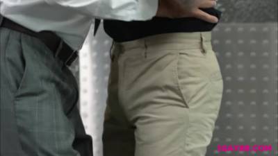 Handsome Jack Dyer gags on hunk Zak Bishops bigcock - fetishpapa.com