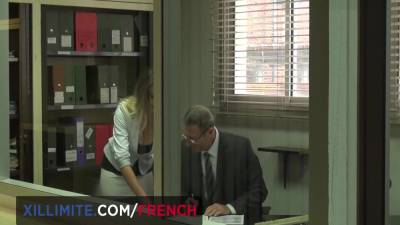 Sabrina Sweet - French Big Boobs Fucked By The Boss - hotmovs.com - France