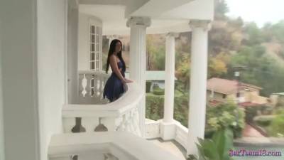 Lopez Feels The Pleasure Of Having A Huge Toy Intrude Her Snatch - Latina - hotmovs.com