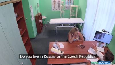 Buxom Russian Babe Swallows Cumload - veryfreeporn.com - Russia