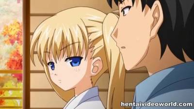 Long haired sweetie caught for hentai screw - sunporno.com