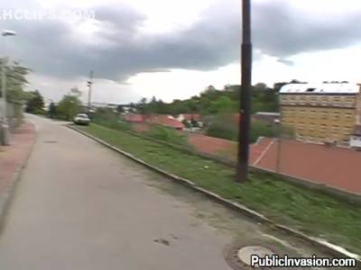 Amateur Freak Teen Sue Gets Plowed On The Street For Cash - hclips.com