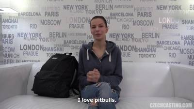 Teenie 19yo Darkhaired Babe With Big Natural Hooters - hclips.com