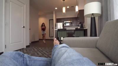 Clara - Kinky Family - Clara Trinity - Asian stepsis drained my cock - hotmovs.com