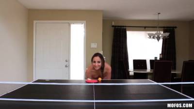 Tony Rubino - Tony Rubino And Vanessa Ortiz - Excited Stud Lures Cutie On Tennis Table To Fuck Her Holes - upornia.com