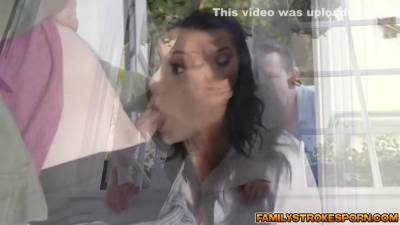 Jake Adams - Crystal Grabs Two Massives Knob In Her Mouth With Jake Adams And Aurelly Rebel - upornia.com