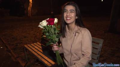 Real pulled newbie giving brain and gagging on cock - hotmovs.com