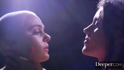 Catalina Shares Her Gf Paris In Naughty Threesome Sex - hotmovs.com