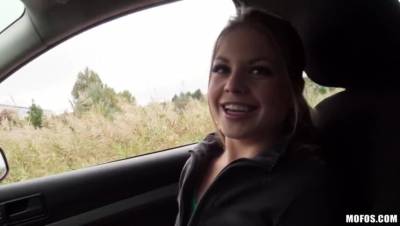 Alessandra Jane - Horny Hitchhiker Sucks Cock - porntry.com