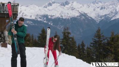 Bunny - Ski Bunny Sonya Has Passionate Sex In The Alps - upornia.com