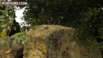 Bigtit nympho milf riding cock after blowjob outdoors - hotmovs.com