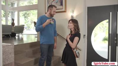 TS Korra let dude fucks her ass from behind - fetishpapa.com