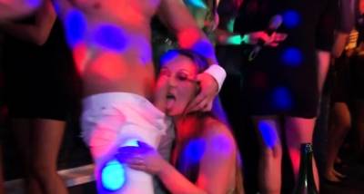 Yong luscious cuties drilled hard after dance - drtvid.com