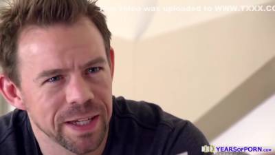 Ashley Adams - Busty Teen Likes Fucking Her Stepbros Gigantic Cock - hotmovs.com