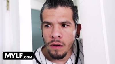 Stepsons Best Friend Plows Blaten Lees Milf Pussy Balls Deep And Tries To Impregnate Her - hclips.com