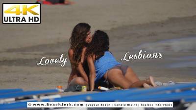 Lovely Lesbians - BeachJerk - hclips.com
