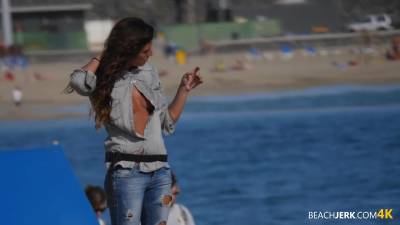 Lovely Lesbians - BeachJerk - hclips.com