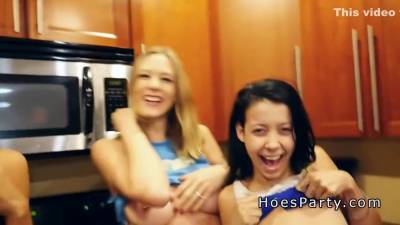 Home Party With Melons Flashing Turns Into Bathroom Sex - upornia.com