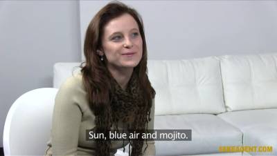 Tiny Cutie With Long Snake Tattoo Rides Agent's Thick Shaft - porntry.com