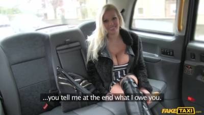 Pornstar Makes Debut in London Taxi - veryfreeporn.com