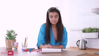 Butterface Teen With Sexy Feet Gets Fucked In Missionary An - upornia.com - Russia