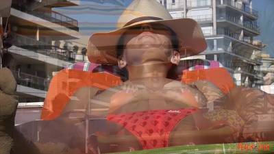 Boobs and sunbeds 10 - BeachJerk - hclips.com