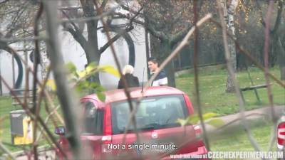 Czech Experiment Young Girl Asking Guy For Sex On Street Outdoors - voyeurhit.com - Czech Republic