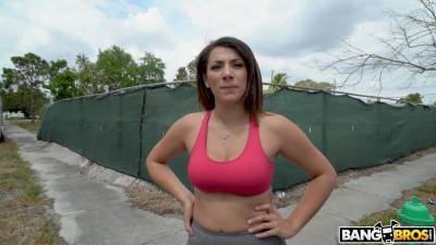 19 y.o. With Huge Ass Rides On The Bus - BangBus - hotmovs.com