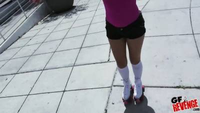 Brooke Haze - Roller Bae - veryfreeporn.com