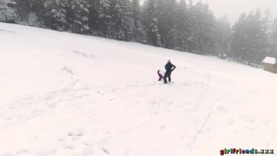 Cayla Lyons - Snowboard student and older woman - veryfreeporn.com