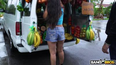 Picking Up The Fruit Lady - BangBus - hotmovs.com