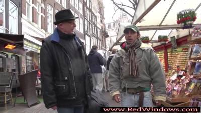 Dicksucking Whore Plowed In Red Light District - upornia.com