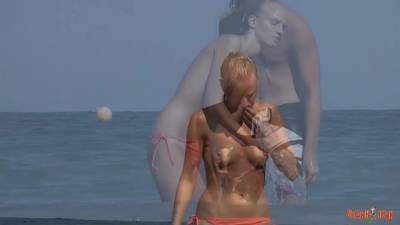 Boobs and sunbeds 15 - BeachJerk - hclips.com