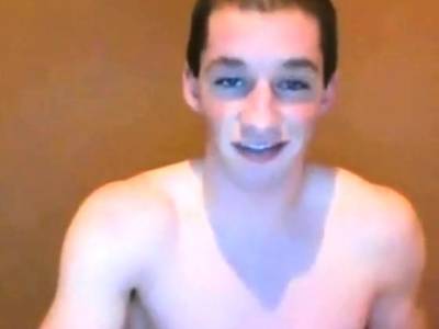 Solo Boy Wanking with dildo up ass - nvdvid.com