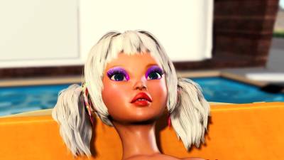 Savage plays with a sexy college girl outdoor - nvdvid.com