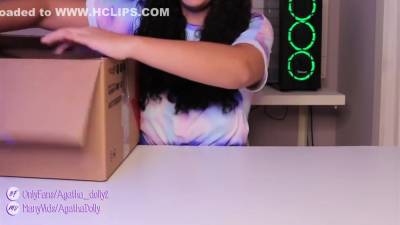 Unboxing: My New Sex Machine - Agatha Dolly - hclips.com