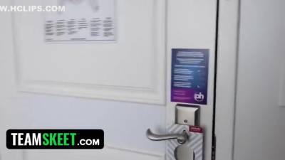 New Amateur Slut Shows Her Talents On Camera - Bobby Beefcakes And Hyley Winters - hclips.com