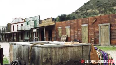 Juan Lucho - Jessa Rhodes - Jasmine Webb - Rawhide Scene 5 - veryfreeporn.com - Britain