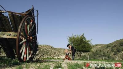 Jessa Rhodes - Misha Cross - Luke Hardy - Rawhide Scene 2 - veryfreeporn.com